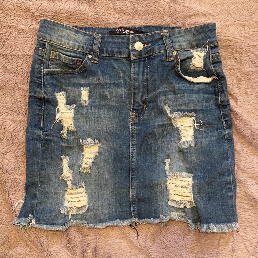Jean skirt
